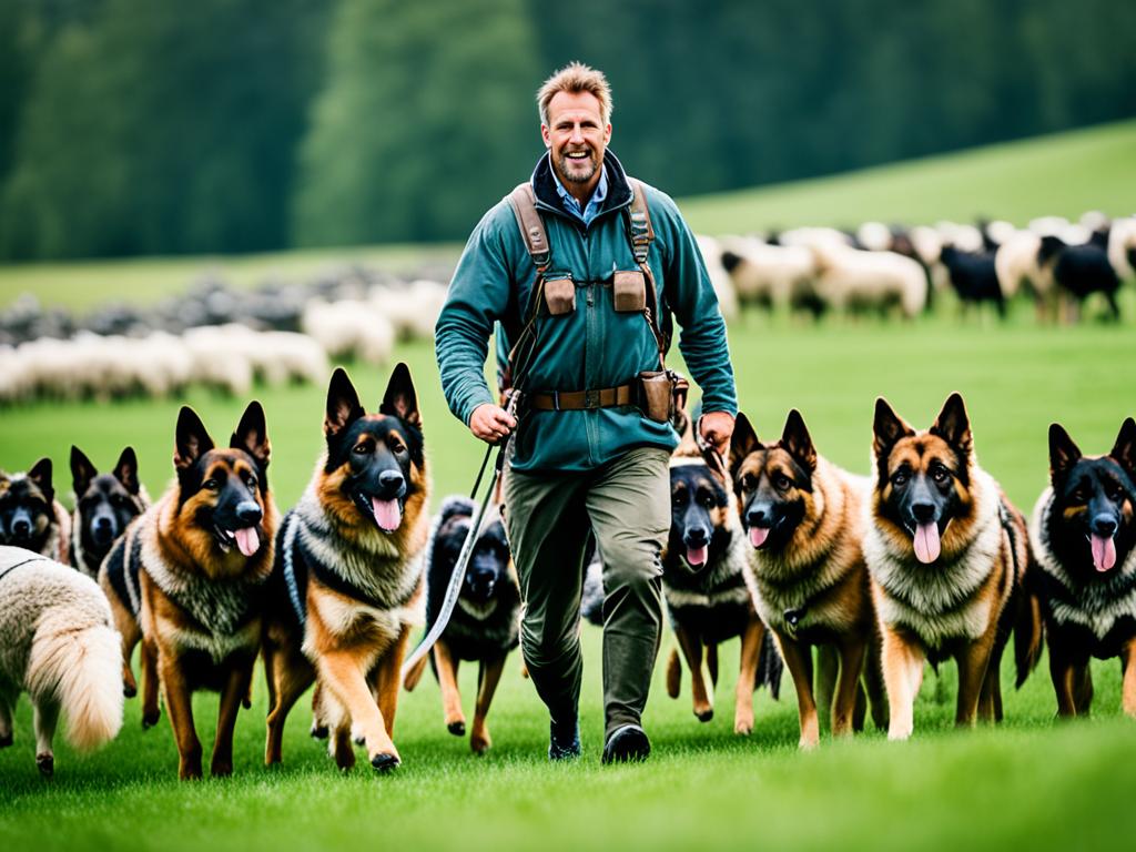 Utilización del Pastor Alemán