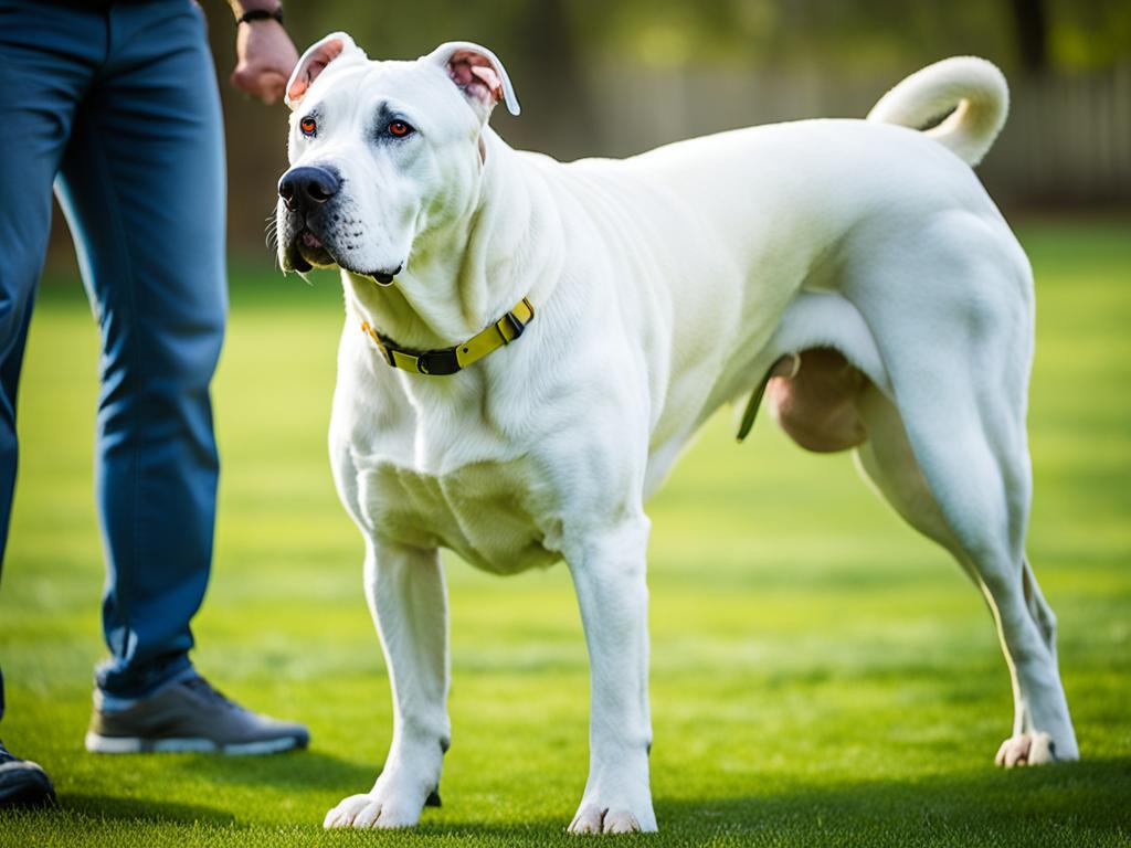 adiestramiento del Dogo Argentino