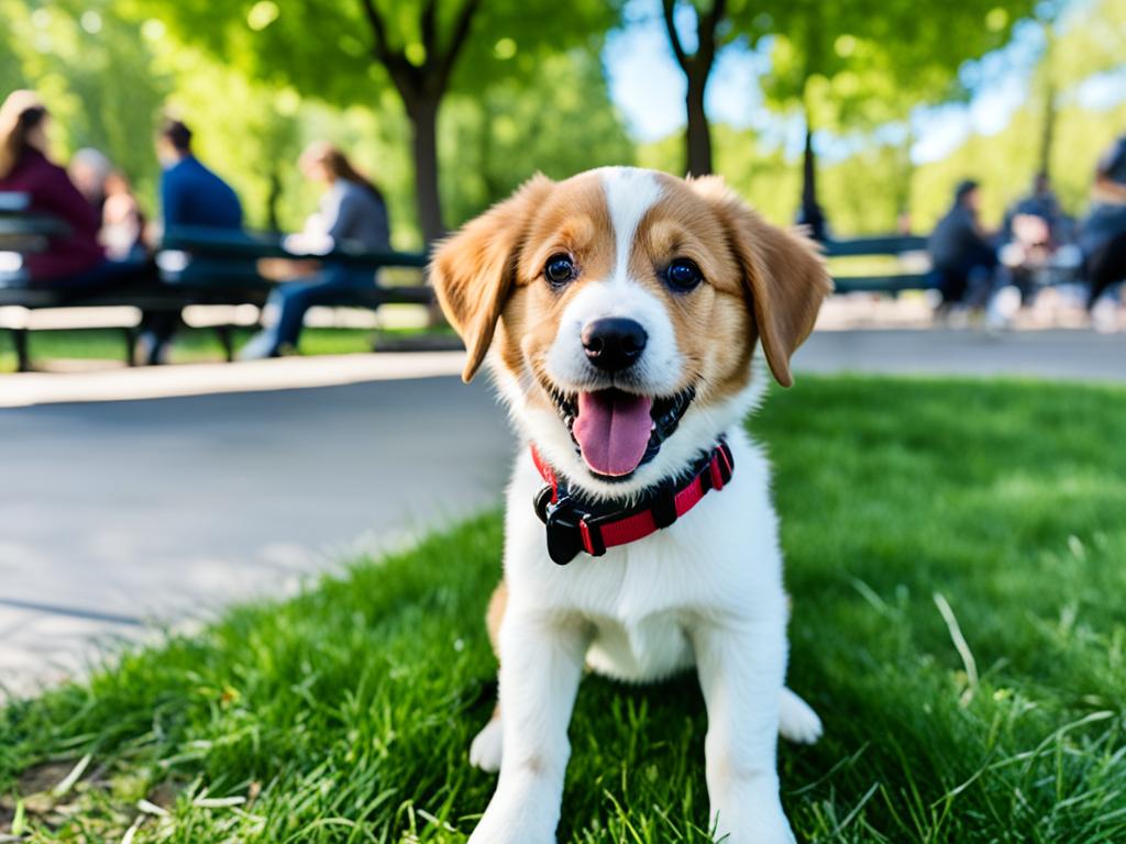 socialización del cachorro a los 5 meses
